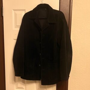 Muji Black Corduroy Jacket - Men’s Medium